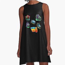 Balloons TD 6 A-Line Dress