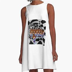 Monkey Bloon TD-6 A Line Dress