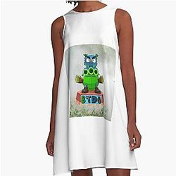Monkey Bloons TD 6 A Line Dress