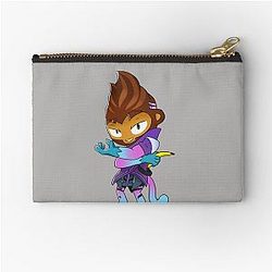 Monkey Bloons TD 6 Zipper Pouch