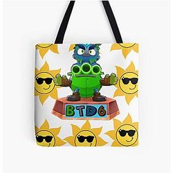 Monkey Bloons TD 6 All Over Print Tote Bag