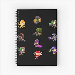 Bloons TD 6 Spiral Notebook