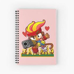 Monkey Bloons TD Spiral Notebook