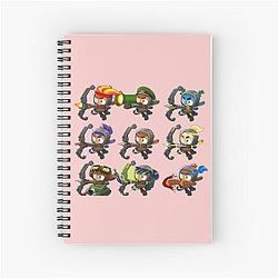 Monkey Bloons TD 6 Spiral Notebook