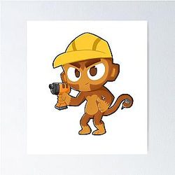 Monkey Bloons TD 6 Poster