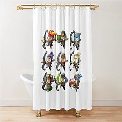 Monkey Bloons TD 6 Shower Curtain