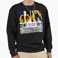 BLP Kosher and Yung Lean - Violent Lullaby Pullover Sweatshirt