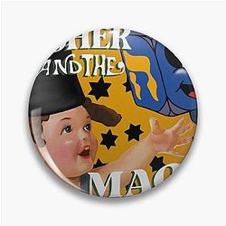 BLP Kosher And The Magic Dreidel Pin