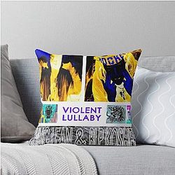 BLP Kosher and Yung Lean - Violent Lullaby Throw Pillow