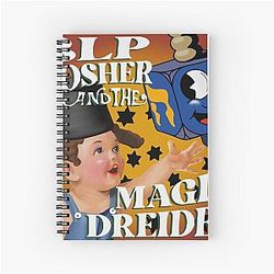 BLP Kosher Magic Dreidel Spiral Notebook