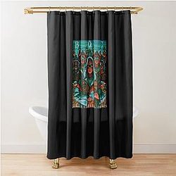 Blue Oyster Cult Fire Origin Shower Curtain