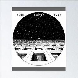 Blue Oyster Cult Classic Poster 1972