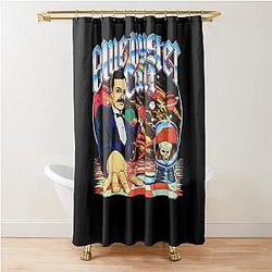 Blue Cult Shower Curtain