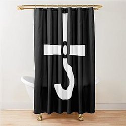 Logo Blue Oyster Cult Rock 90 Shower Curtain