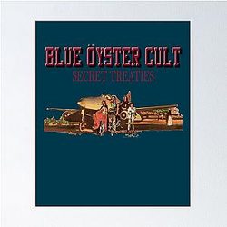 Blue Oyster Cult Secret Treaties Album Poster