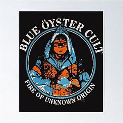Blue Oyster Cult Rock Poster