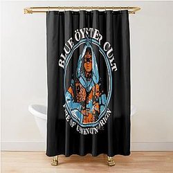 Blue Oyster Cult Rock Shower Curtain