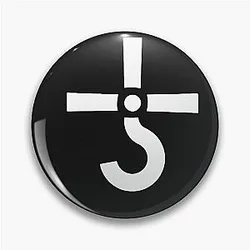 Logo band blue oyster cult art essential t shirt Pin