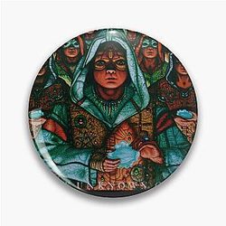 Blue Oyster Cult Fire Origin Pin