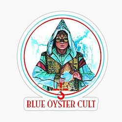 Blue Oyster Cult Fire Origin Sticker