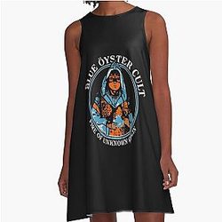 Blue Oyster Cult Band Rock A-Line Dress