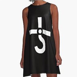 Logo Band Rock Blue Oyster Cult A-Line Dress