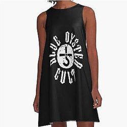 Blue Oyster Cult Rock Band A-Line Dress