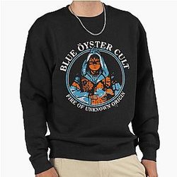 Blue Cult Band Rock Sweatshirt