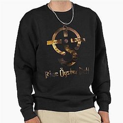 Blue Black Pullover Sweatshirt