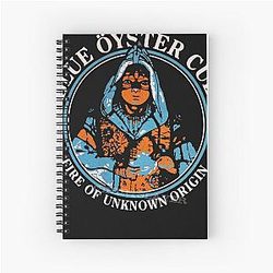 Blue Oyster Cult Rock Spiral Notebook