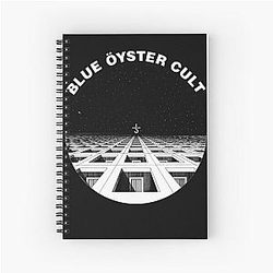 First Blue Oyster Cult Spiral Notebook