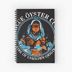 Blue Oyster Cult Rock Spiral Notebook
