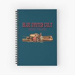 Blue Oyster Cult Secret Treaties Color Album Premium Spiral Notebook