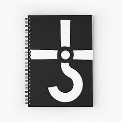 Logo Blue Oyster Cult Rock Spiral Notebook