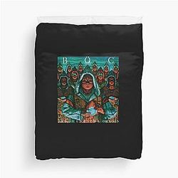 Blue Oyster Cult Fire Origin Duvet Cover