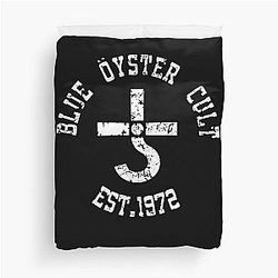 Blue Oyster Cult White Classic Duvet Cover