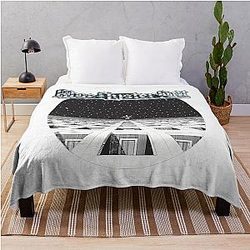 Blue Cult Throw Blanket