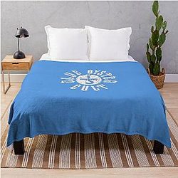 LOGO BLUE OYSTER CULT Essential T-Shirt Throw Blanket