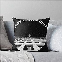 Blue Oyster Cult Throw Pillow