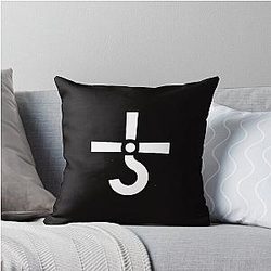 Logo Blue Oyster Cult 90Art Throw Pillow