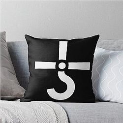 Band Rock Blue Oyster Cult Art Throw Pillow