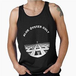 First LP Blue Cult Tank Top