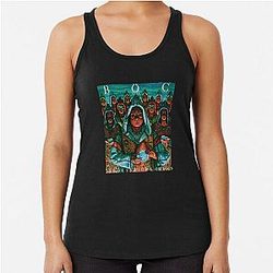 Blue Oyster Cult Fire Racerback Tank Top