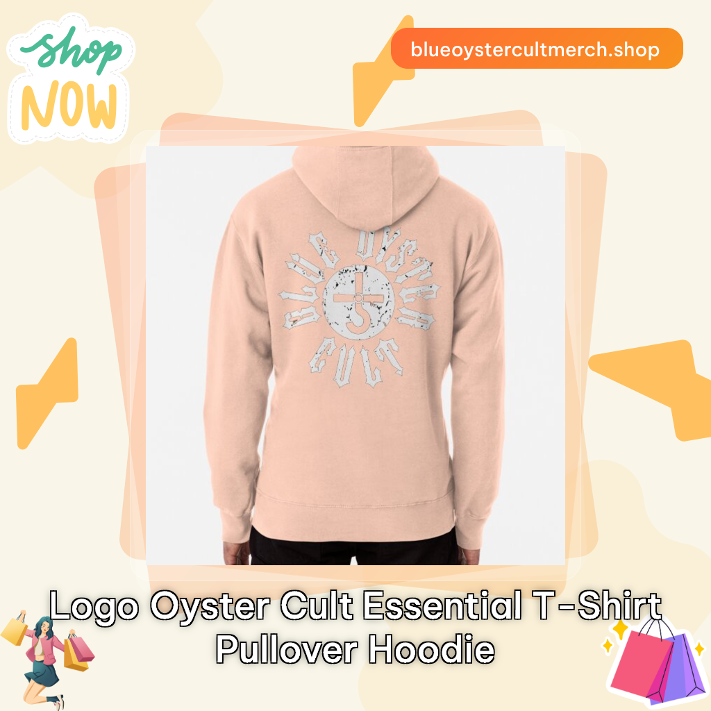LOGO OYSTER CULT Essential T-Shirt Pullover Hoodie
