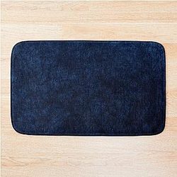 Blue Velvet Bath Mat
