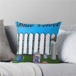 Blue Velvet Pillow