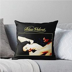 David Lynch Blue Velvet Vintage Movie Shirt Throw Pillow