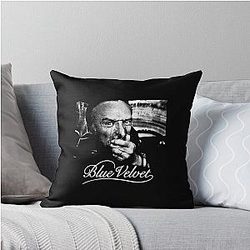 Blue Velvet Rossellini Lynch The Inspired Vintage Frank Isabella Throw Pillow
