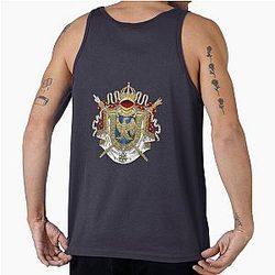 Greater Coat of Arms of the French Empire Velvet Tank Top