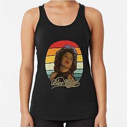 Blue Velvet Racerback Tank Top